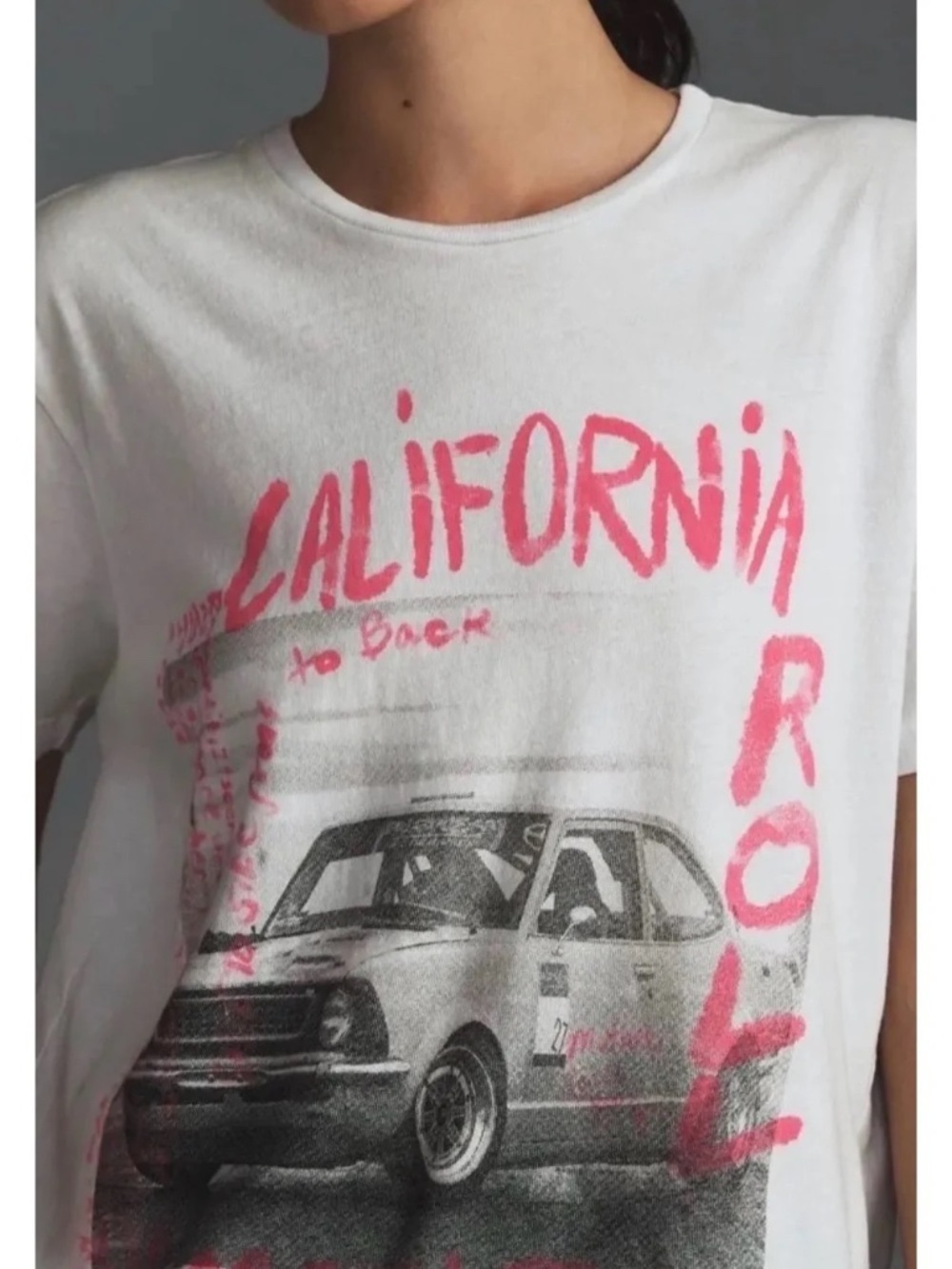 MOTHER Graphic Tee with Pink Size Small (Runs Large) Sold Out Everywhere!!!